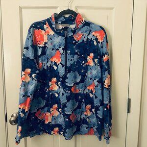 T by Talbots half zip top